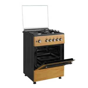 Maxi (3+1) Burners Gas Cooker 60x60 CM Wood (TR)