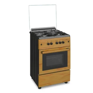 Maxi (3+1) Burners Gas Cooker 60x60 CM Wood