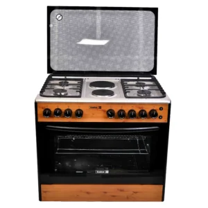 Scanfrost 6Burners SFC9425NGF Gas cooker (WOOD FINISH)