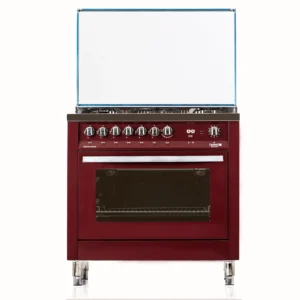 Scanfrost 5burners Semi Professional PRG96G2G Gas Cooker (Burgundy finish)