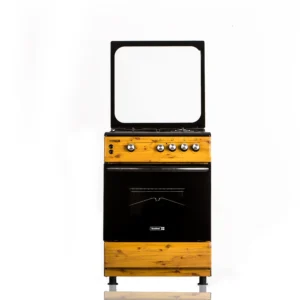 Scanfrost (3+1) Burners Gas Cooker 60CM CK6312NG (WOOD FINISH)