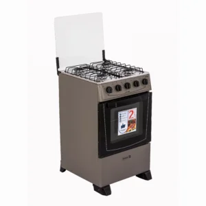 Scanfrost 4 Burners 50cm Gas Cooker CK5400NG Inox & Black