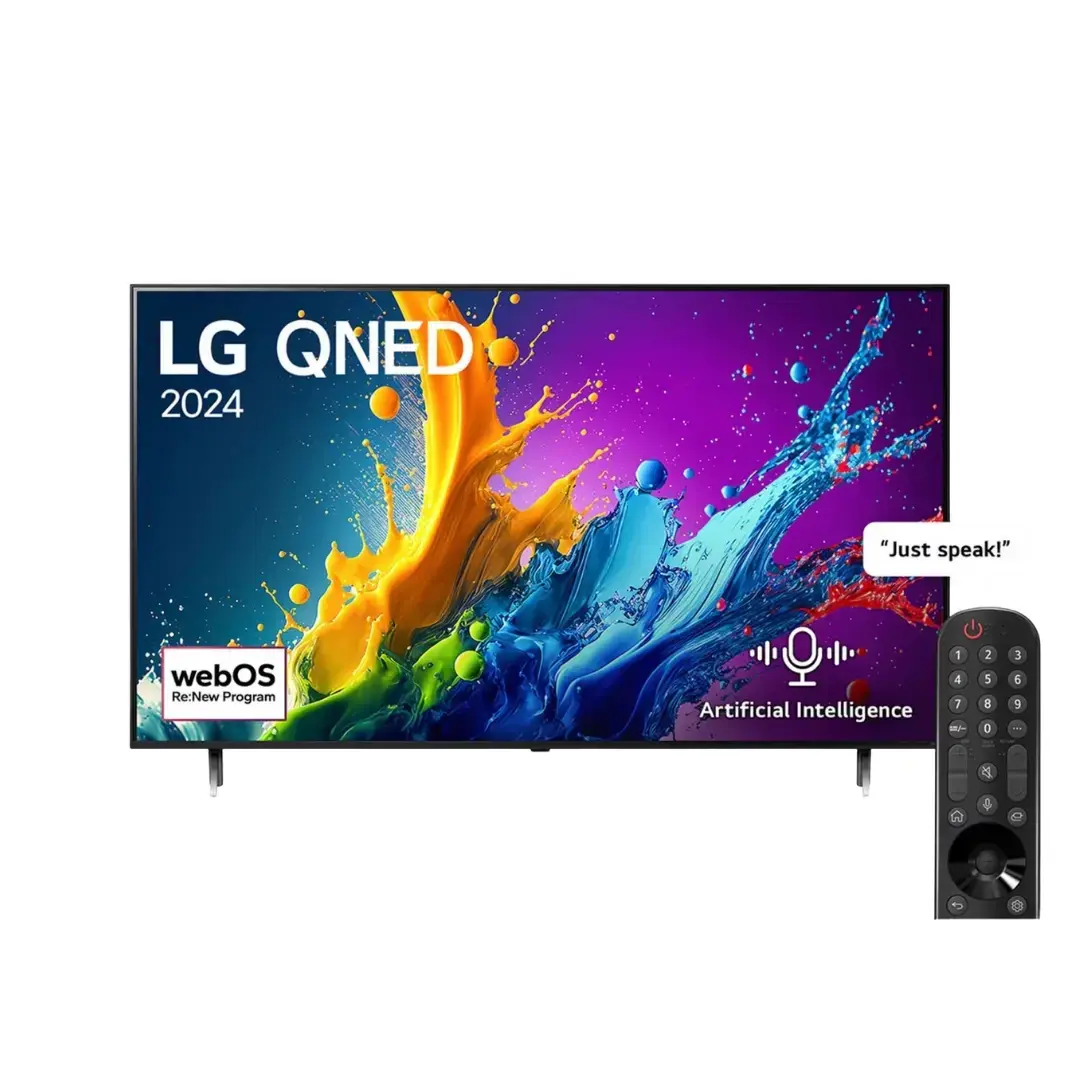 LG TV QNED 55 Inch QNED80T6B 4K Smart TV