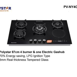 Polystar 90cm 4 + 1 burners Built In Hob