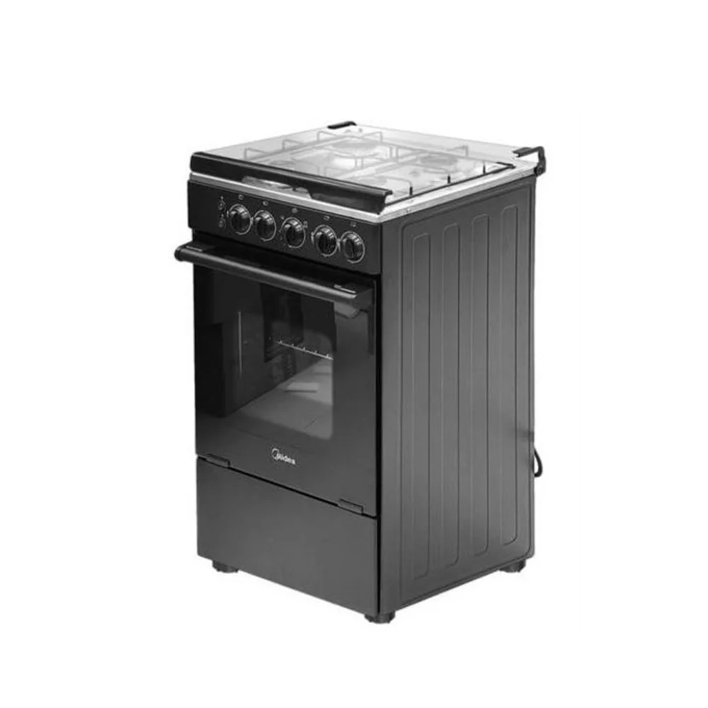 Midea 4 Burners Gas Cooker 50CM black 5055-4G057-B