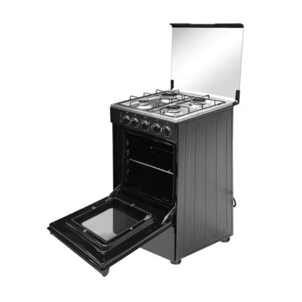 Midea 4 Burners Gas Cooker 50CM black 5055-4G057-B - Image 2