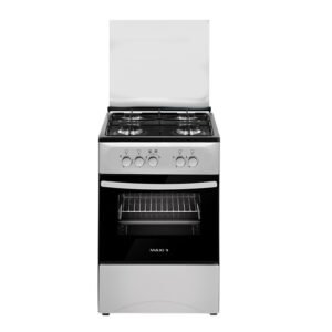 Maxi 4 Burners Black & Grey 50cm Gas Cooker BASIC