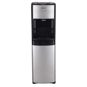Maxi Water Dispenser with Bottom Fridge (1675S-B) 2-Faucets