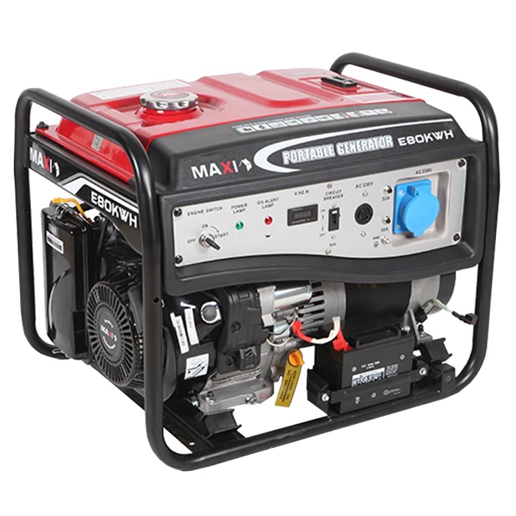 Maxi Generator 10kVa | 8.0kW with Key & Wheels E80KWH