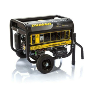 Firman black 2.5kva generator set FPG3800E2