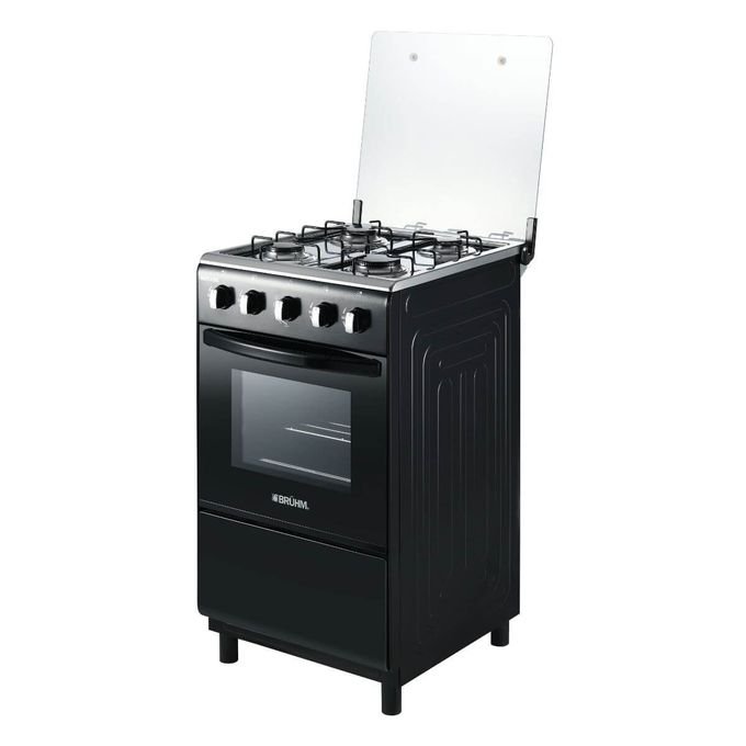 Bruhm 50cm 4burners gas cooker BGC-5540IB BLACK